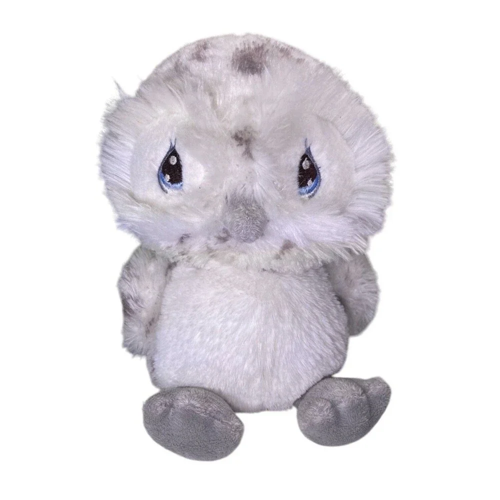 Precious Moments Nigel Snow Owl Plush 8” Aurora Stuffed Animal Toy